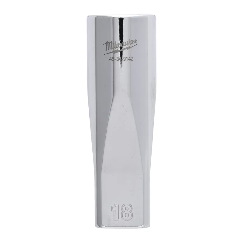Finální Výprodej Steckschlüssel 1/2" - Sechskant 18 CHROME™ verlängert Milwaukee /4932480038/