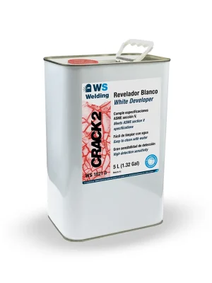 WS 1821 G – Crack 2 Weiße Indikatorflüssigkeit WHALE SPRAY (5 l/Packung) ASTM E-165 Nejprodávanější