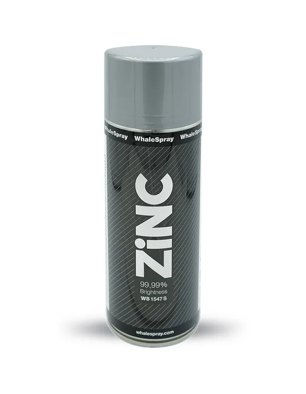 Zinkspray 99,99 % glänzend WHALE SPRAY WS 1547 S (1547S0020) 400 ml Dokud Zásoby Vydrží