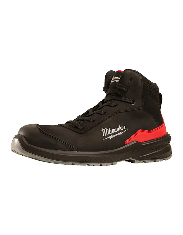 Novinka Sicherheitsstiefeletten S3S Flextred™ Schwarz 1M110133 Größe 44 Milwaukee /4932493735/