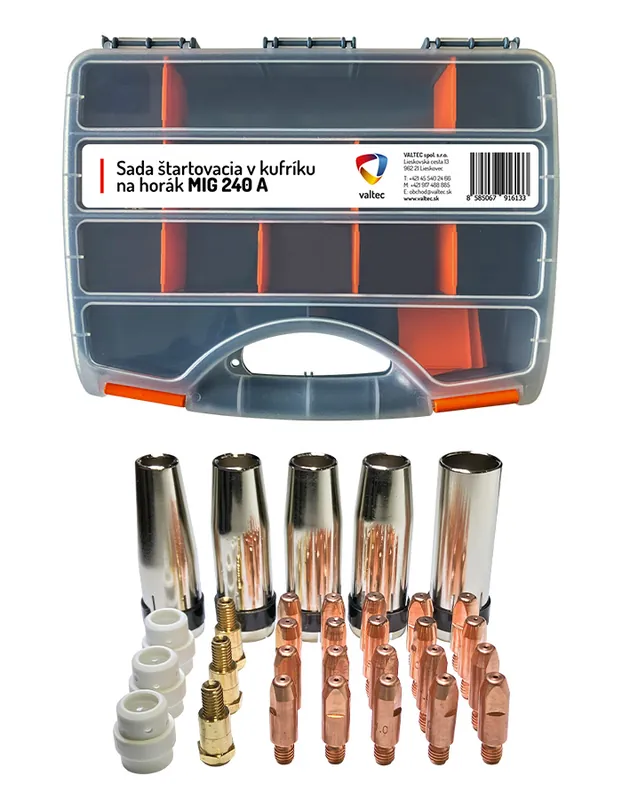 Jen Po Omezenou Doba Starterset für MIG 240 A Taschenlampe im Koffer