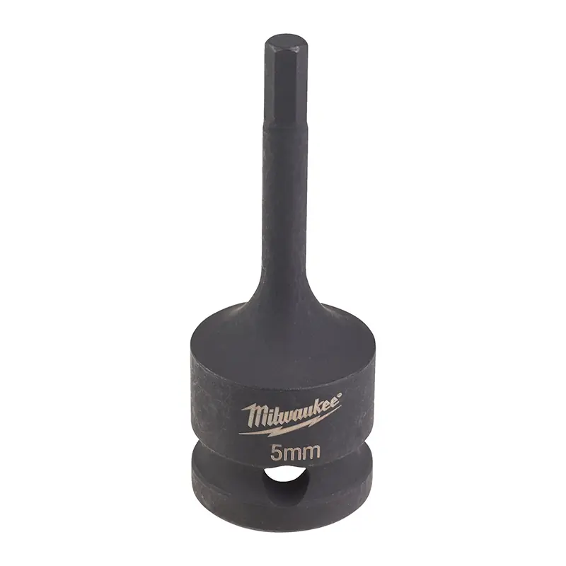 Nová Kolekce Steckschlüssel 1/2" - Hex 5mm SHOCKWAVE™ Milwaukee /4932478063/ Innensechskant