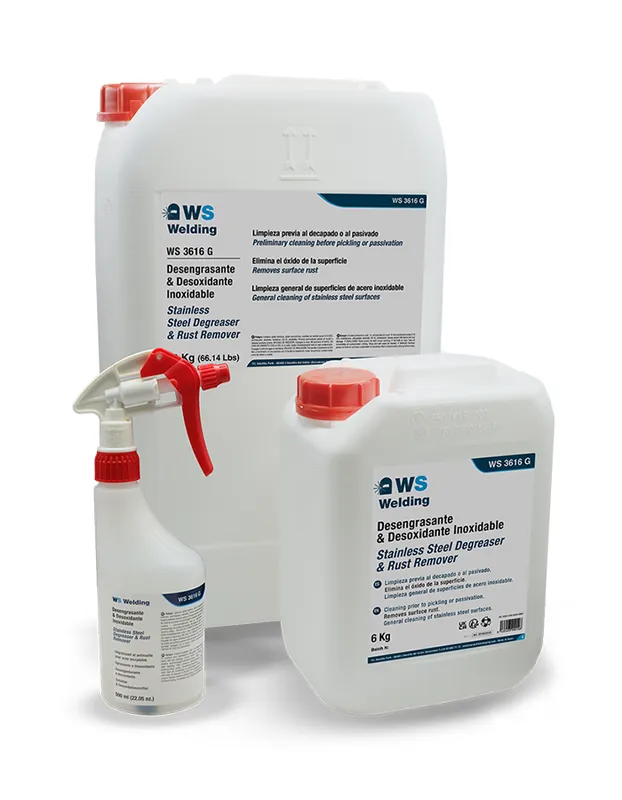 Entfetter und Rostentferner für Edelstahl WHALE SPRAY WS 3616 G (6kg/Gebinde) (3616G0005) Novinka