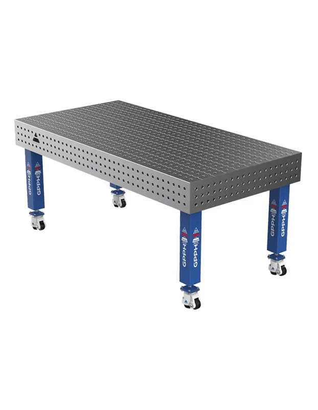 Nízká Cena Schweißtisch GPPH PRO 2000x1000mm 16-50x50-räder