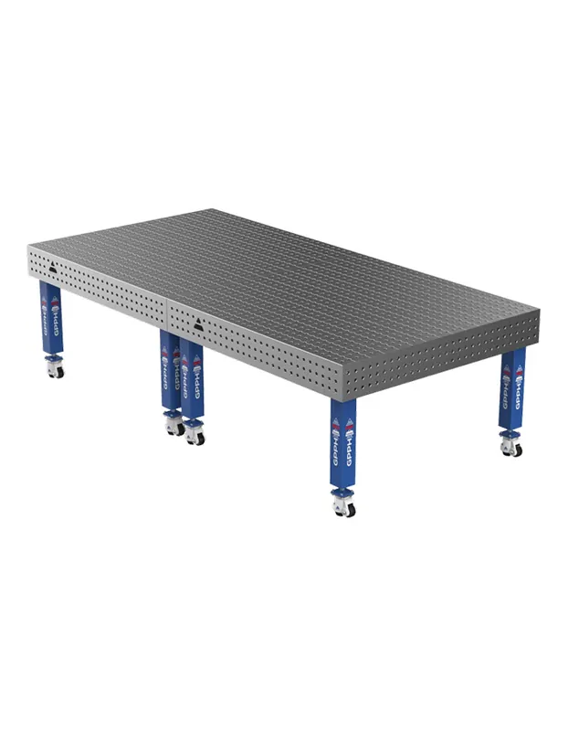 Novinka Schweißtisch GPPH PRO 3000x1480mm 16-50x50-räder