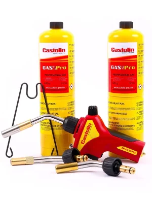 CASTOLIN CT27 (757780) Set im Koffer, 2 x Nachfüllkartuschen + Piezobrenner Levný