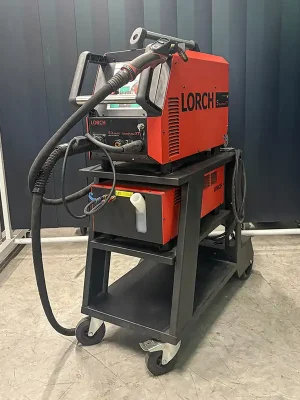 Cenově Výhodný MIG/MAG-Schweißstromquelle LORCH S3 mobil SpeedPulse XT 320 A, wassergekühlt