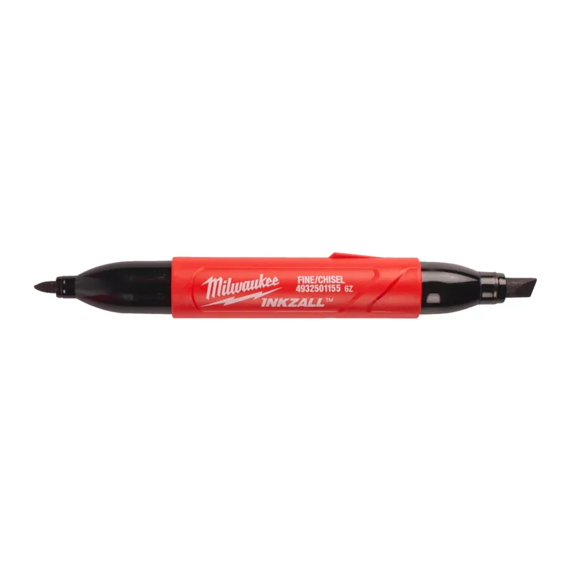 Marker mit Doppelspitze - schwarz INKZALL™ Milwaukee /4932501155/ Oblíbený