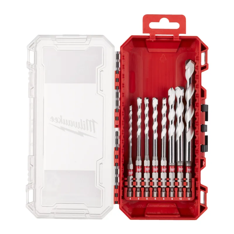 Poslední Šance Milwaukee Multimaterial HEX Bohrerset - 8-tlg. /4932493871/