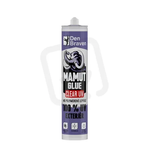 Nejlepší Cena Mamut Glue CLEAR UV Exteriér 290ml DEN BRAVEN 51933BD
