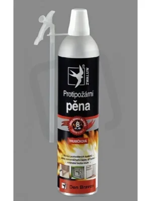 Nejlepší Volba Protipožární pěna trubičková 750ml RP červená DEN BRAVEN 40311RP