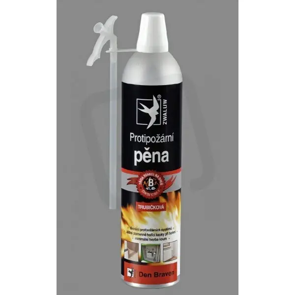 Nejlepší Volba Protipožární pěna trubičková 750ml RP červená DEN BRAVEN 40311RP