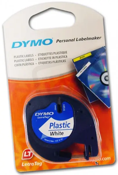 S0721560 59422 DYMO páska LETRA TAG samolepicí plastová šíře 12mm Odeslání Ihned