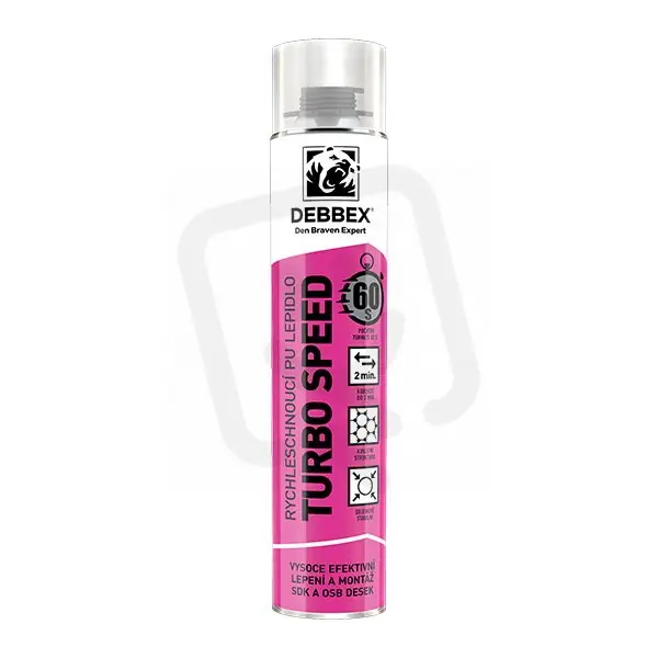 Rychlesch. PU lepidlo TURBO SPEED 750ml DEBBEX DEN BRAVEN 40302EXP Rychlé Dodání