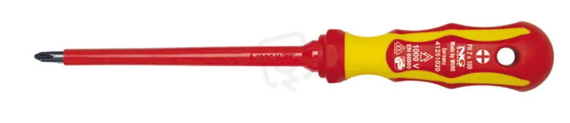 Izolovaný elektrikářský šroubovák PH, velikost PH1x80mm, 1kV NS 41251015 Must-Have
