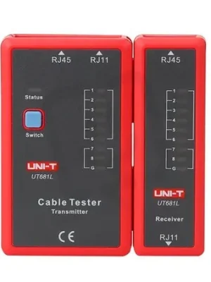 Speciální Cena Tester kabelu UNI-T UT681L (RJ45, RJ11)