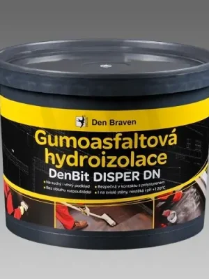 Gumoasfaltová hydroizolace DISPER DN 10 kg DenBit DEN BRAVEN 11009BI Hit Sezóny