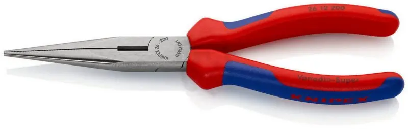 Ihned K Objednání Půlkulaté kleště s břity (úzké ploché kleště) 200 mm KNIPEX 26 12 200