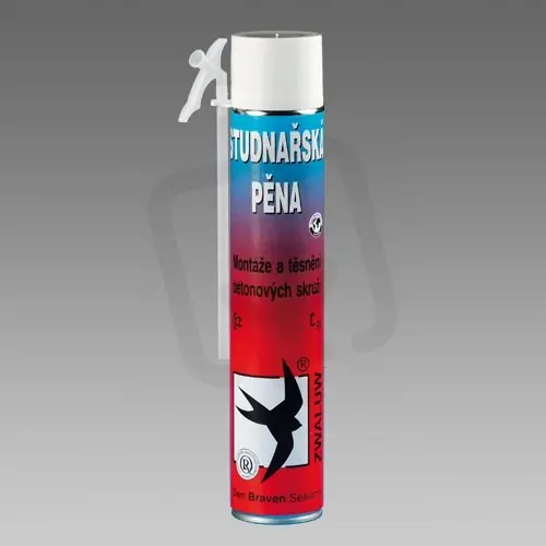 Výprodej Studnářská pěna 750ml trubičková DEN BRAVEN 40140STUD