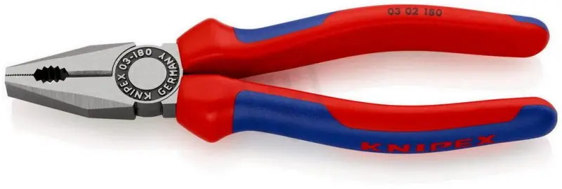 Nízká Cena Kombinované kleště 180 mm KNIPEX 03 02 180