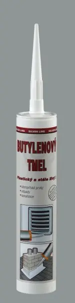 Pouze Dnes Butylenový tmel 310ml šedý SL DEN BRAVEN 10103SL