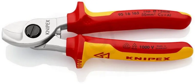 Kabelové nůžky 165 mm KNIPEX 95 16 165 Akce
