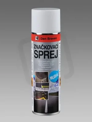 Značkovací sprej 500ml Modrá DEN BRAVEN TP00003 Přímo Od Výrobce