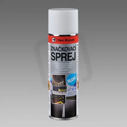 Značkovací sprej 500ml Modrá DEN BRAVEN TP00003 Přímo Od Výrobce