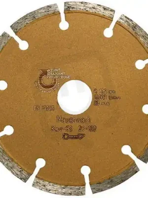 Diamantový kotouč GS průměr - 125mm, zdivo. tvárnice N.G. ELEKTRO 24-102 Ověřený