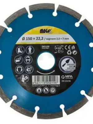 Kotouč diamantový 150/22,2 plný XTLINE KL08103 Speciální Cena