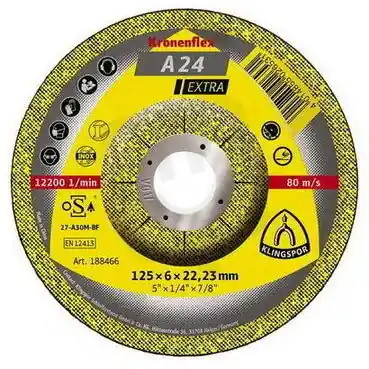 Kotouč brusný 125x6x22 A-OCEL KLINGSPOR KLB188466 Akce