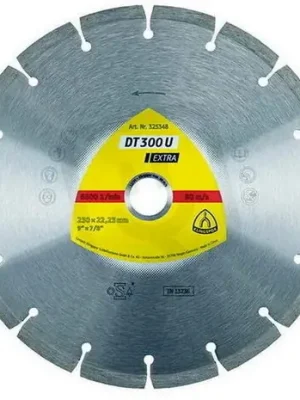 Sezónní Sleva Kotouč diamantový segmentový DT300U 115x22,2 KLINGSPOR KLD325345