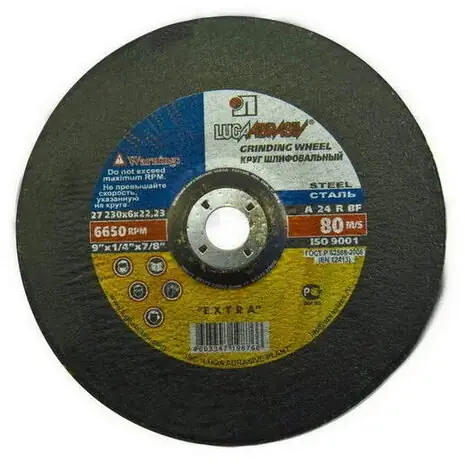 Kotouč brusný na ocel 230x6,0x22,2 LUGA ABRASIVE LU23060 Zlevněný