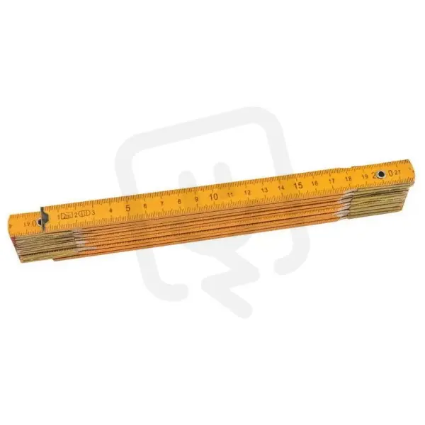 Super Cena Metr 2m skládací dřevěný STAVTOOL P13042