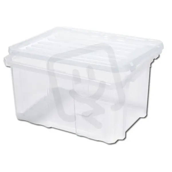 Přímo Od Výrobce Box plastový s víkem 600x400x265mm Cargobox PROSPERPLAST P90624