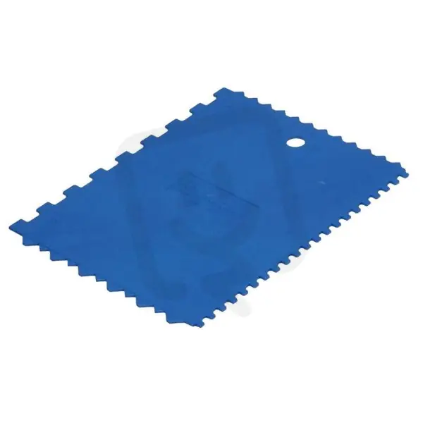 Stěrka plastová zubová, univerzální 175x130mm KUBALA Z0706 Nejlepší Cena