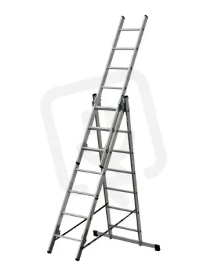 Akční Nabídka Žebřík 3x9 trojdílný hliníkový ELKOP Z10390