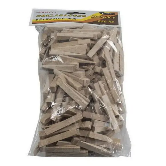 Koupit Online Klínky obkladačské 55x8x10 balení 250ks VAŠEK Z1090220