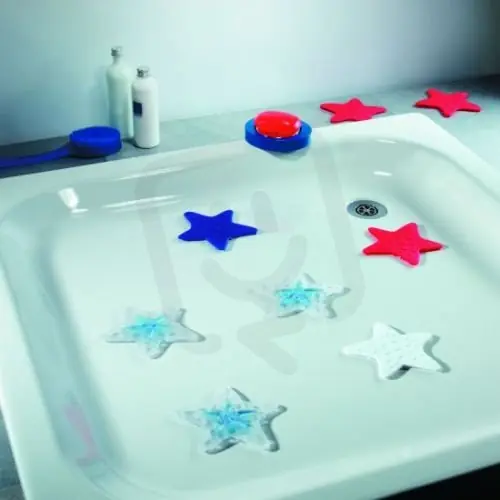 Rychlé Dodání Bezpečnostní dekorace do vany Asterie Spirella transparentní
