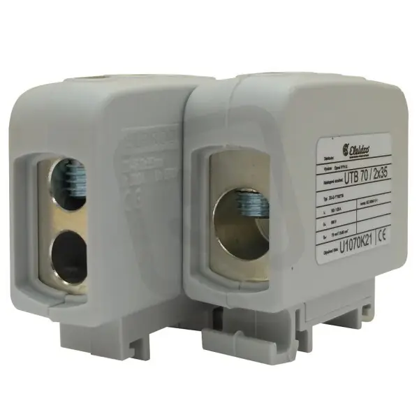 Svorka UTB 70/2×35 šedá ELEKTRO BEČOV U1070K21 Cenová Bomba