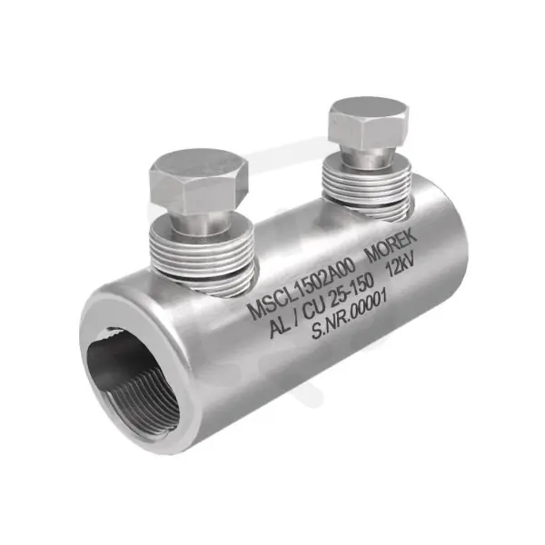 Objednat Nyní Kabelová spojka MSCL150 Al/Cu 25-150mm2, 2x Al šroub, 12 kV MOREK MSCL1502A00