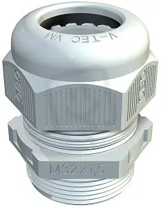 Kabelová vývodka OBO V-TEC VM25 LGR plně metrická M25 světle šedá Polyamid PA Levný