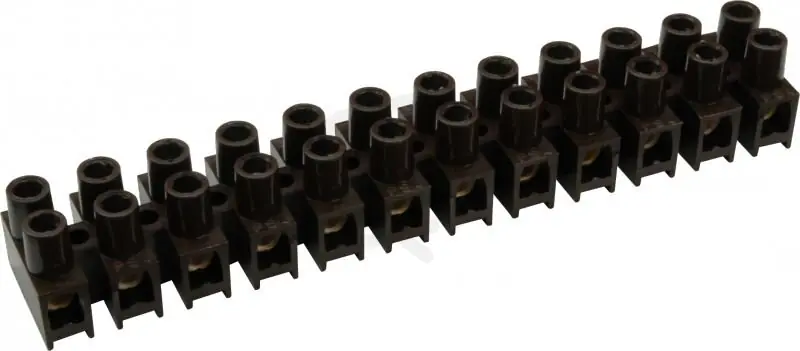 Must-Have SEZ-CZ 6336-37 Přístrojová svorkovnice 4mm hnědá