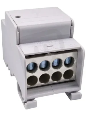 Akce Distribuční blok DTB 2x120/8x35 šedý ELEKTRO BEČOV UB2120BK21