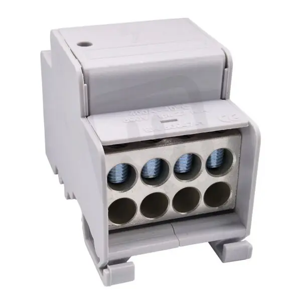 Akce Distribuční blok DTB 2x120/8x35 šedý ELEKTRO BEČOV UB2120BK21