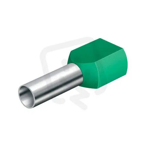 Značkový DD 16-25 zelená Dutinka dvojitá,průřez 2x16mm2/délka 25mm,dle DIN46228,zelená