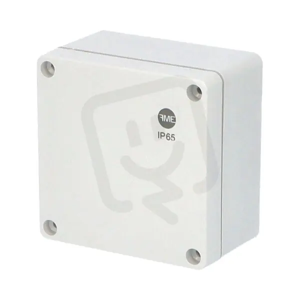 Krabice SolidBOX 68010 IP65 105x105x66mm plné víko hladké boky FAMATEL 68010 Nejlepší Volba