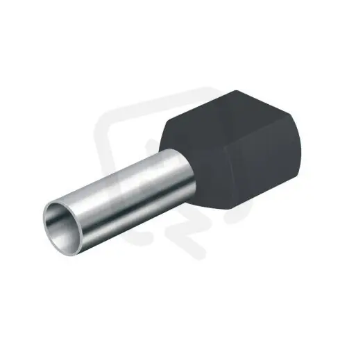 DD 6-18 černá Dutinka dvojitá,průřez 2x6,0mm2/délka 18mm,dle DIN46228 Kup Teď