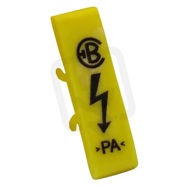 Nejprodávanější Krycí štítek RSA 6 A / RSA 10 A ELEKTRO BEČOV G410030