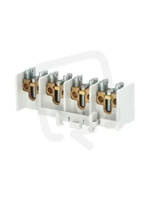 Stoupací svorkovnice HAK/4/25 nekrytá 80A 4pól. každý pól 1x25mm2 a 2x16mm2 Výprodej